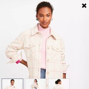 Loft Plaid Shacket